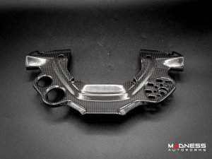 Ferrari FF Steering Wheel Trim - Carbon Fiber - Center Ferrari FF Steering Wheel Trim - Carbon Fiber - Center